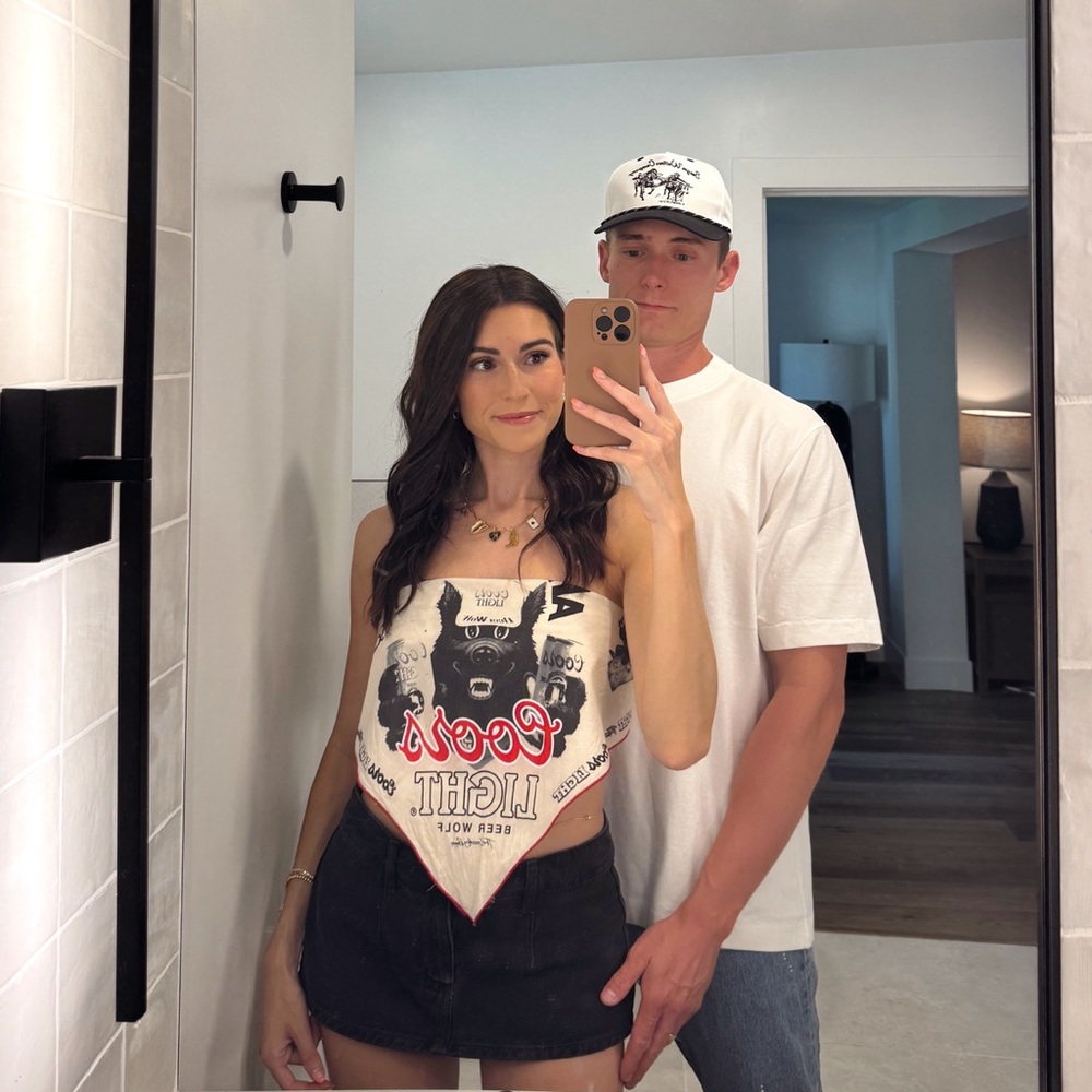 Coors Light Bandana Top